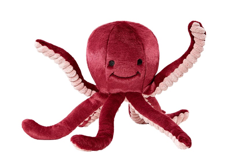 Fluff & Tuff Olympia Octopus Plush Dog Toy, 11 Inch, with Durable Tuffweb Mesh Liner - Image 3